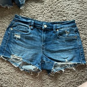 Blank NYC denim distressed shorts size 27